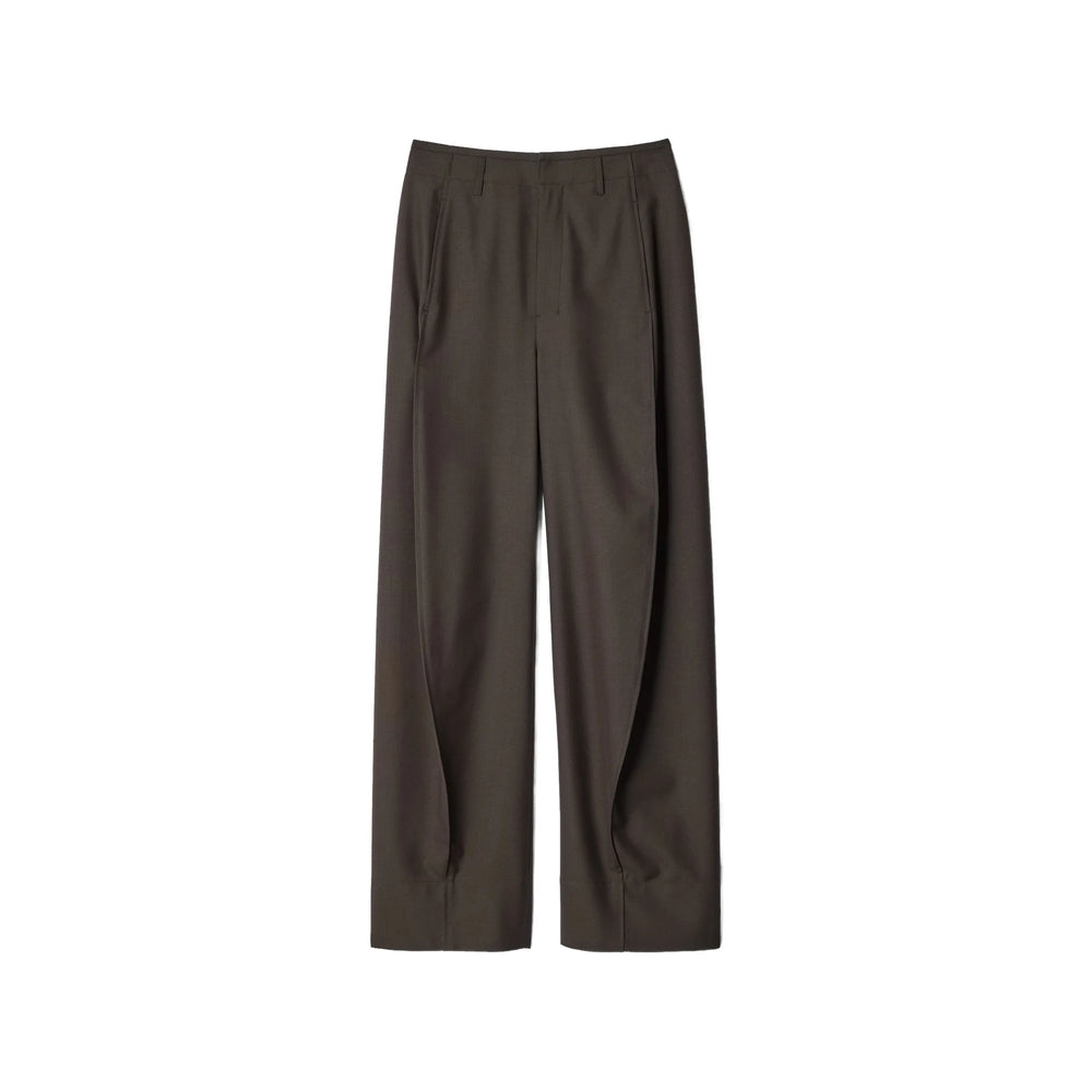 Lemaire Brown Trousers - Tailored Trousers Women LEMAIRE