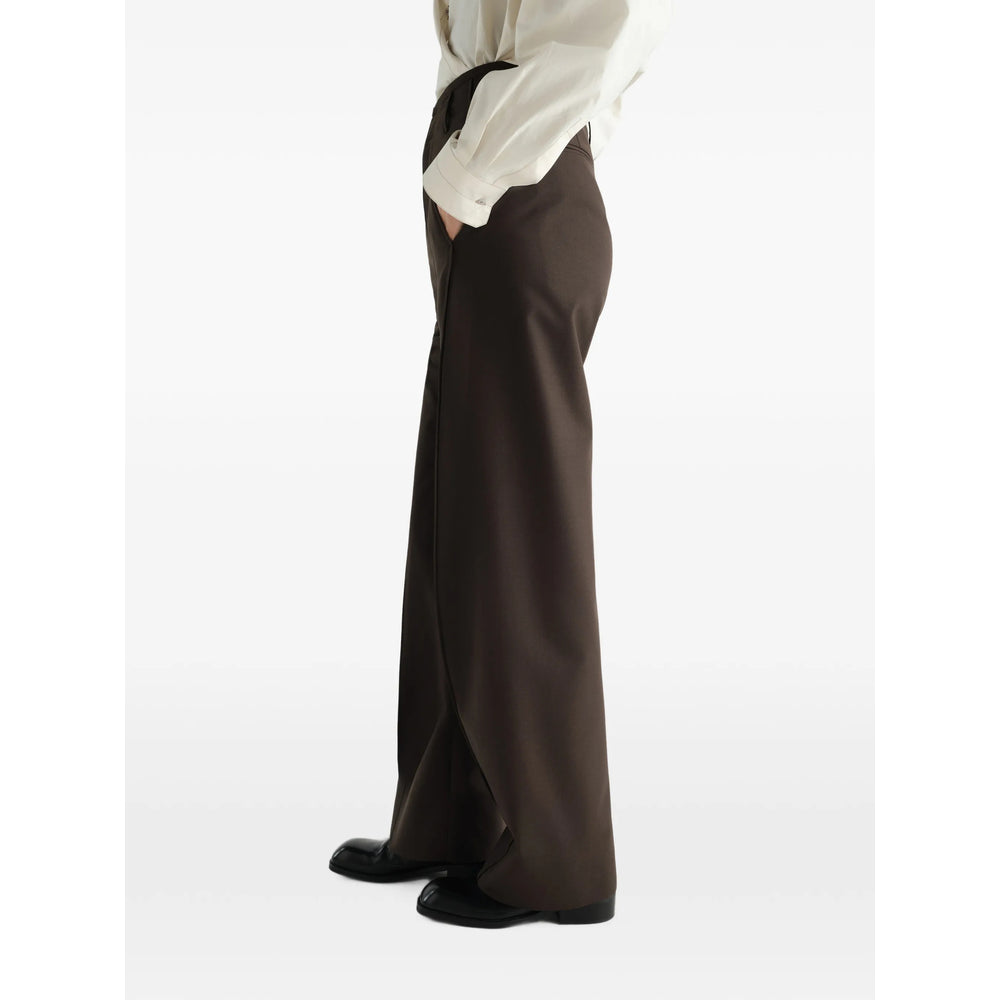 Lemaire Brown Trousers - Tailored Trousers Women LEMAIRE