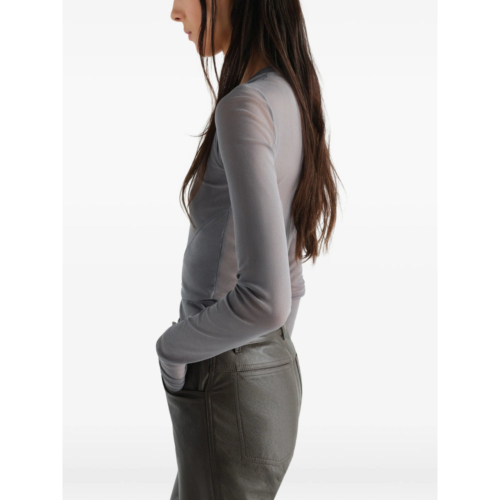 Lemaire Grey Tops Women LEMAIRE