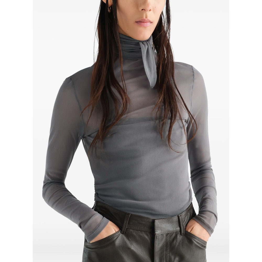 Lemaire Grey Tops Women LEMAIRE