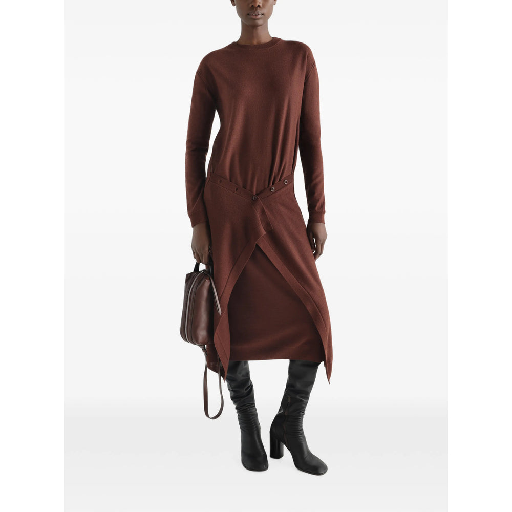 Lemaire Brown Dresses - Day Dresses Women LEMAIRE