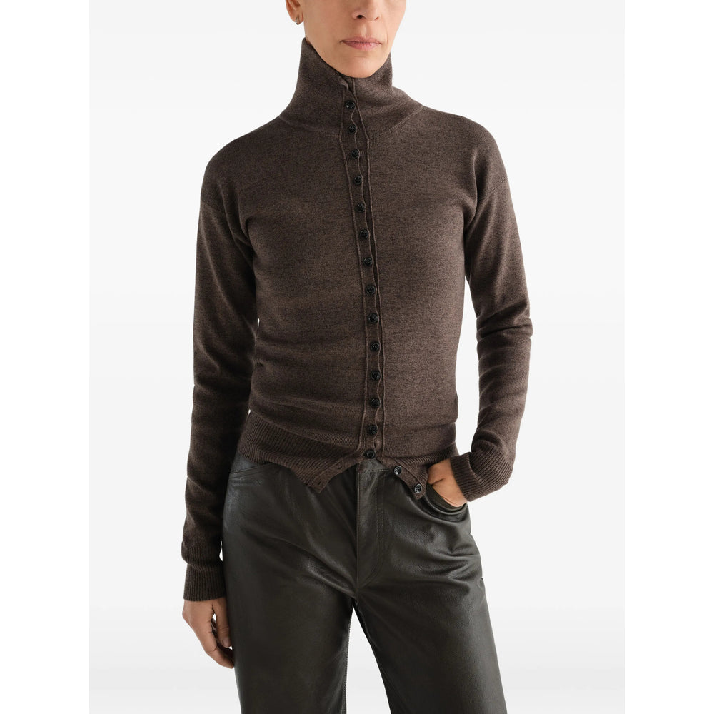Lemaire Brown Tops - Cardigans Women LEMAIRE