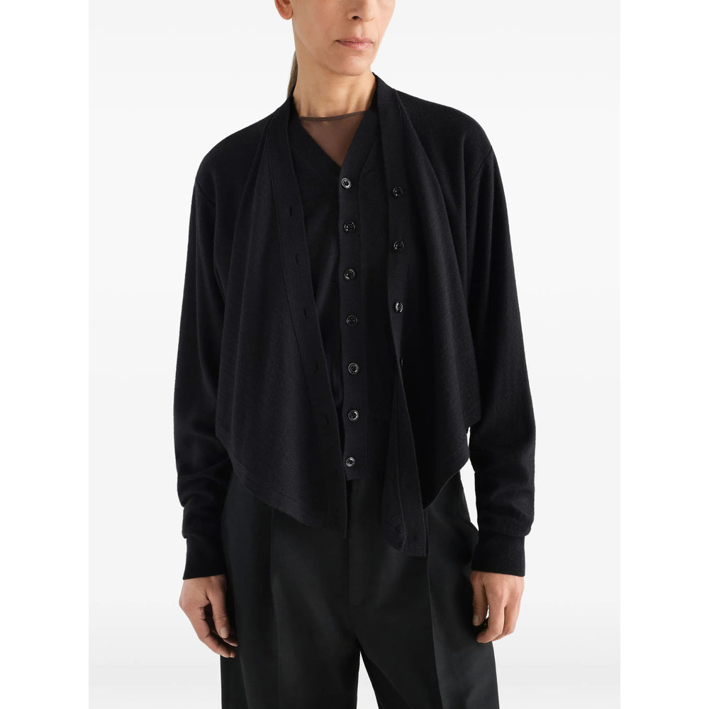 Lemaire Black Knitwear - Cardigans Women LEMAIRE