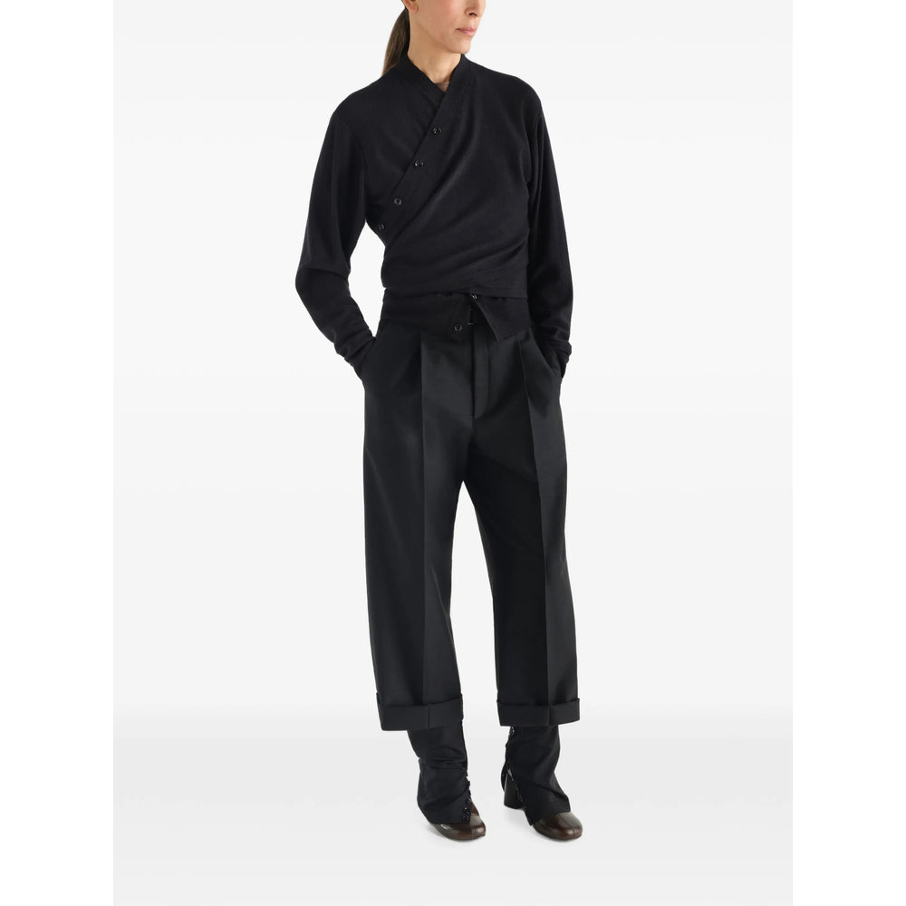 Lemaire Black Knitwear - Cardigans Women LEMAIRE