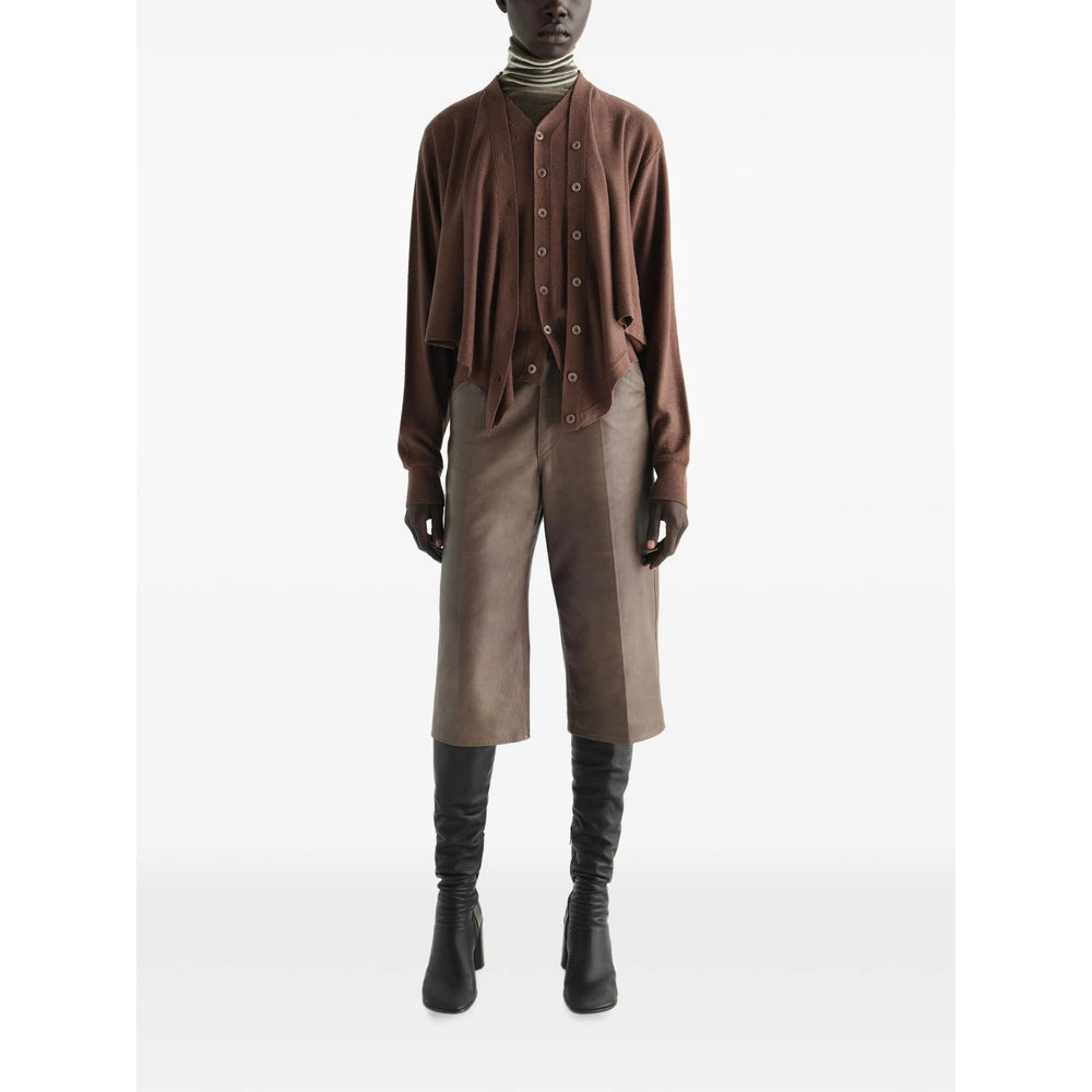 Lemaire Brown Tops - Cardigans Women LEMAIRE