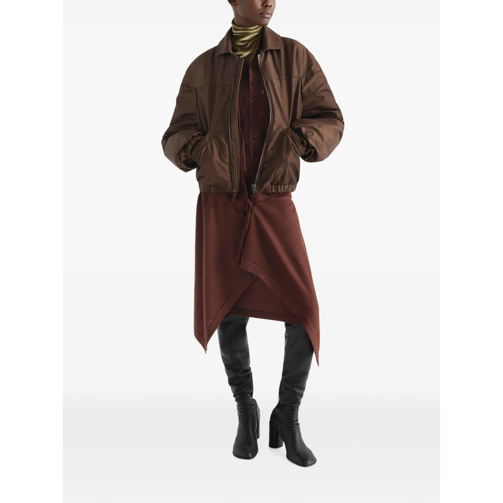 Lemaire Brown Skirts - Asymmetric & Draped Skirts Women LEMAIRE