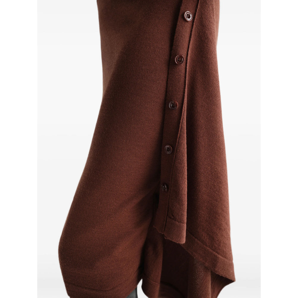 Lemaire Brown Skirts - Asymmetric & Draped Skirts Women LEMAIRE