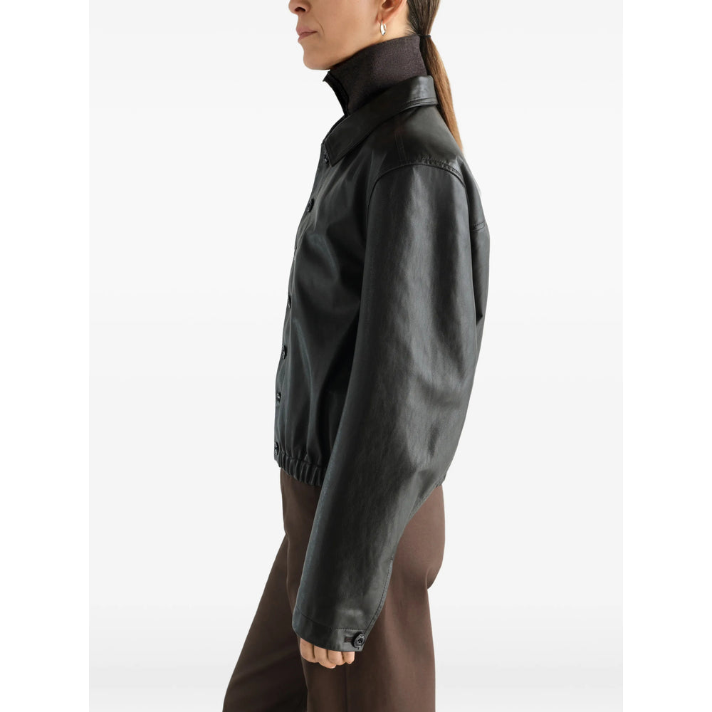 Lemaire Black Jackets Women LEMAIRE