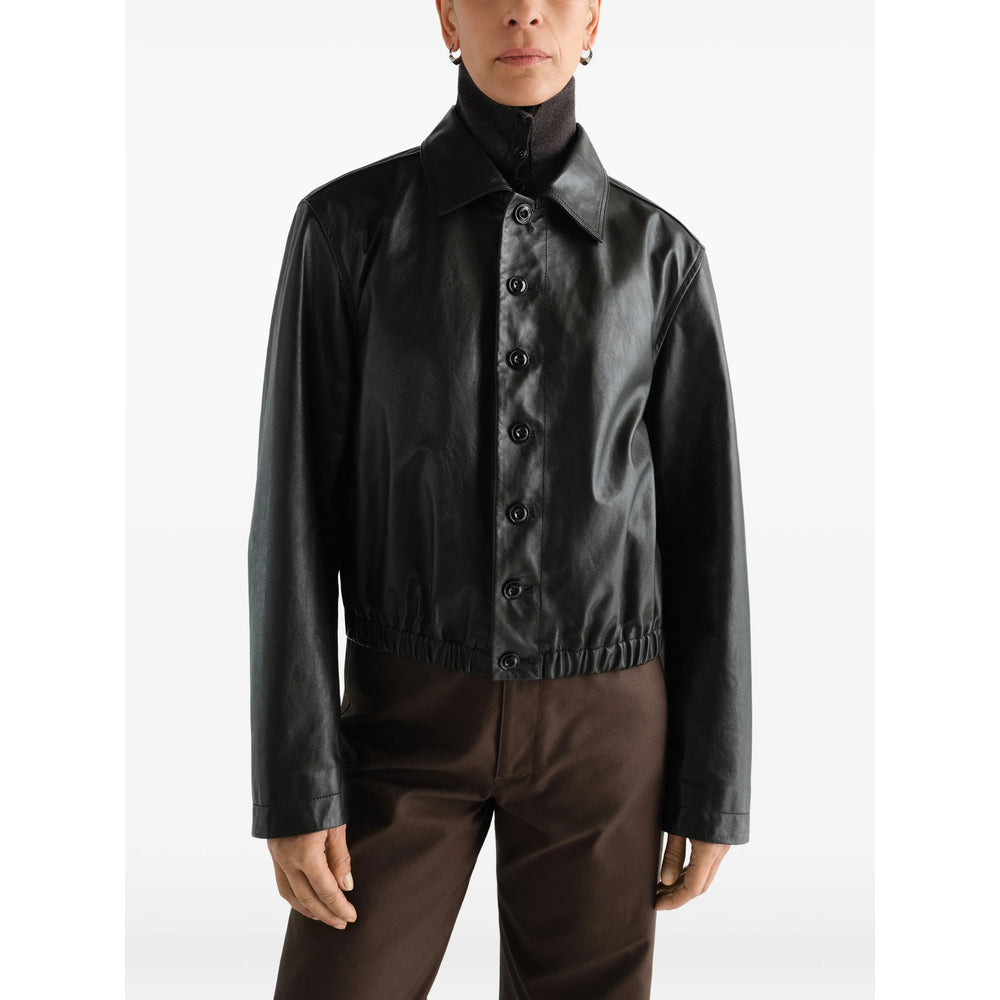Lemaire Black Jackets Women LEMAIRE