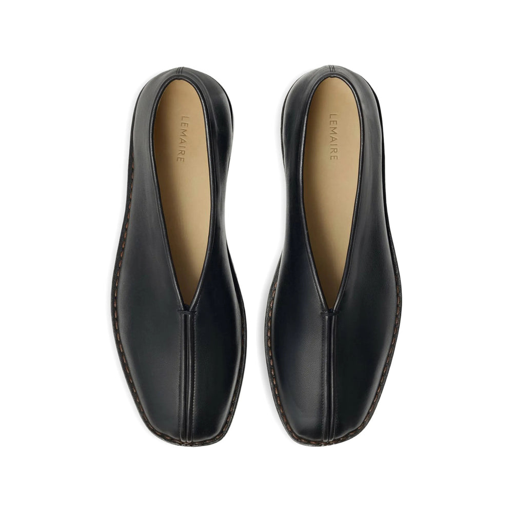 Lemaire Black Loafers Women