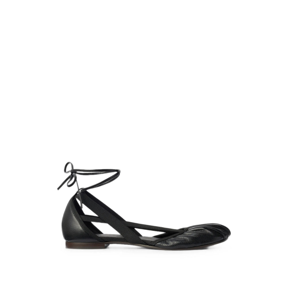 Lemaire Black Ballet Flats Women