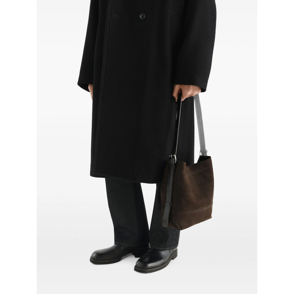 Lemaire Brown Tote Bags Men LEMAIRE