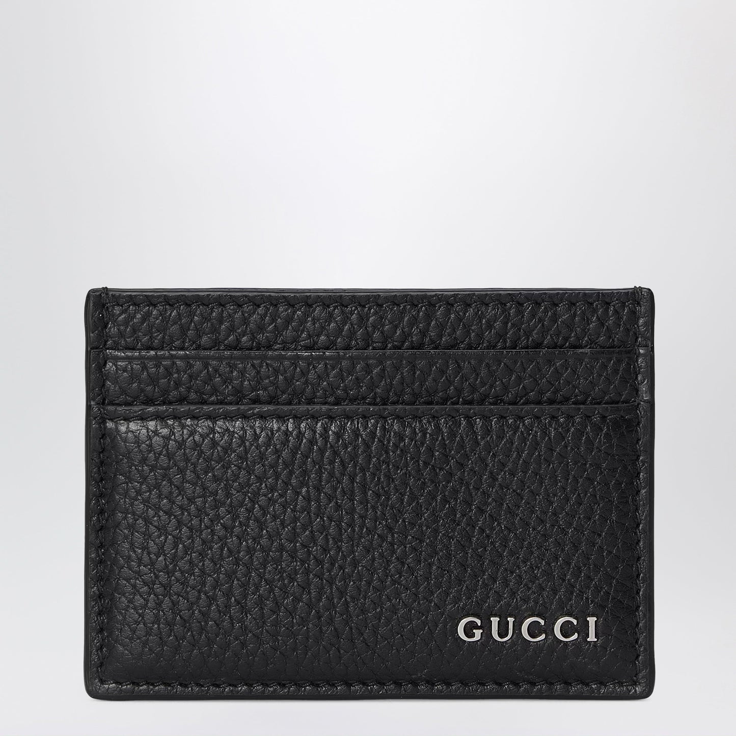 Gucci Black Cardholder With Logo Men GUCCI