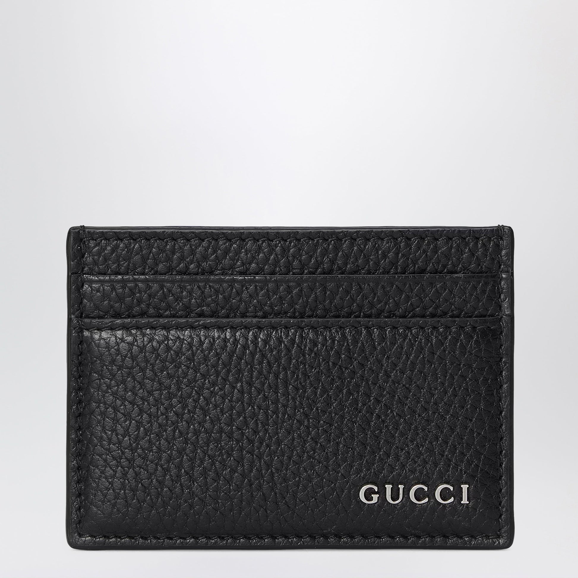 Gucci Black Cardholder With Logo Men GUCCI