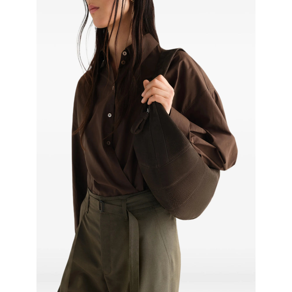 Lemaire Brown Shoulder Bags Women LEMAIRE