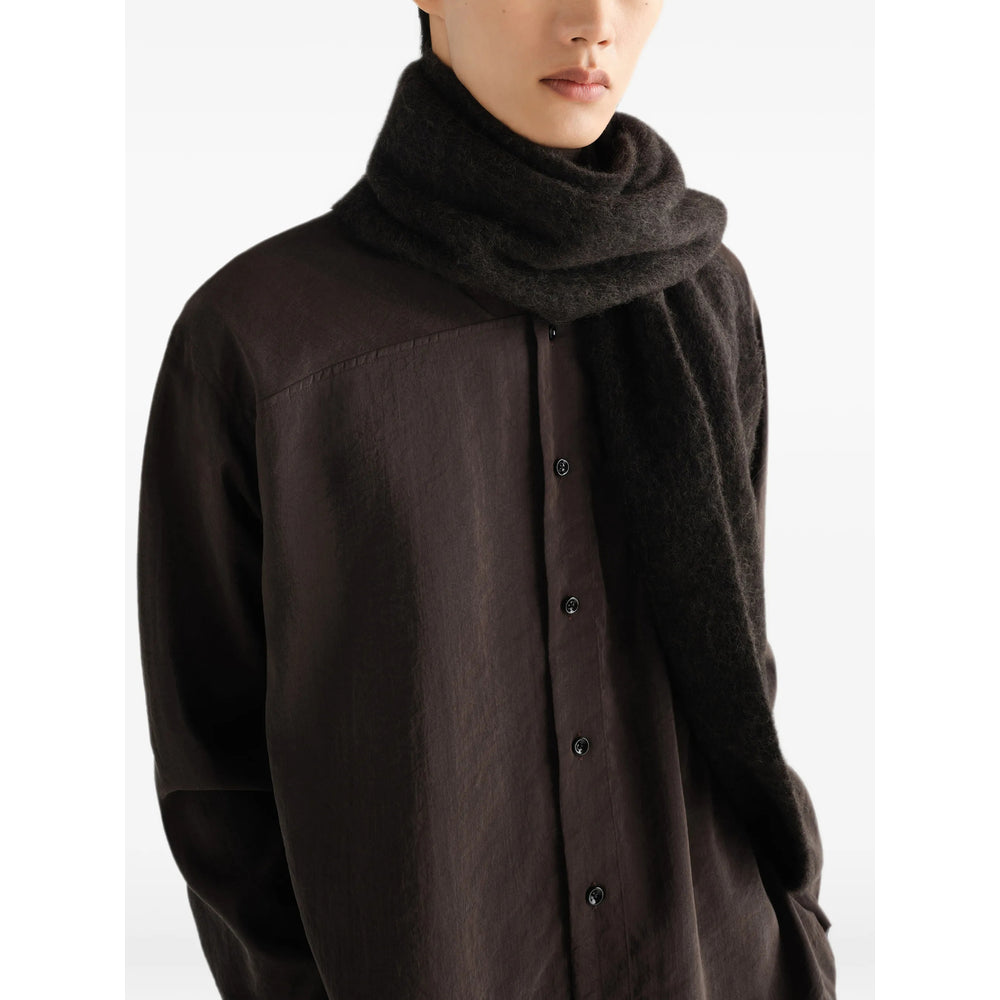 Lemaire Brown Scarves Men