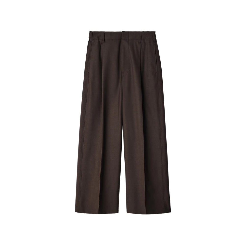 Lemaire Brown Trousers - Tailored Trousers Men LEMAIRE