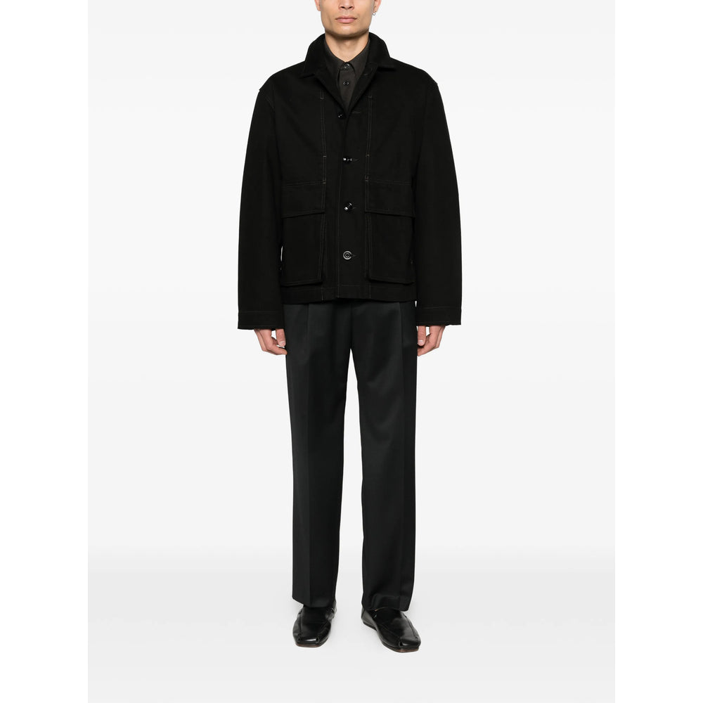 Lemaire Black Jackets - Shirt Jackets Men LEMAIRE