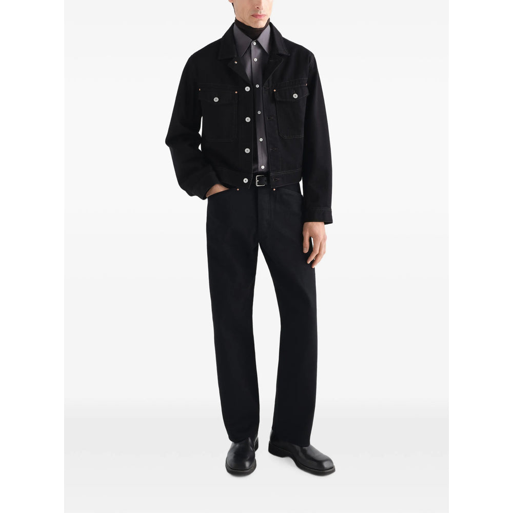 Lemaire Black Denim - Regular & Straight-Leg Jeans Men LEMAIRE