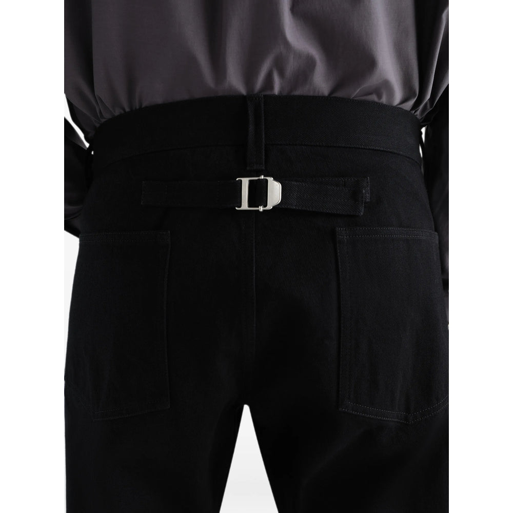 Lemaire Black Denim - Regular & Straight-Leg Jeans Men LEMAIRE