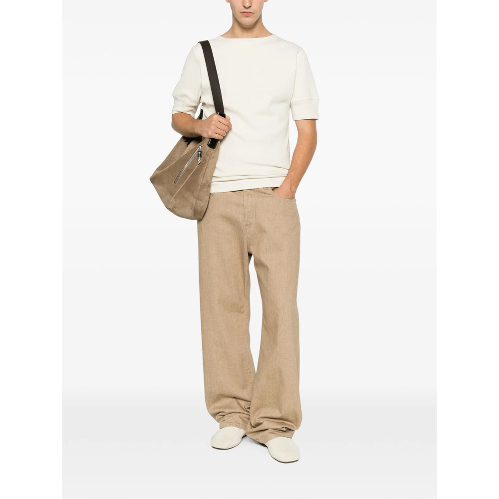 Lemaire Neutrals T-Shirts & Vests - T-Shirts Men LEMAIRE