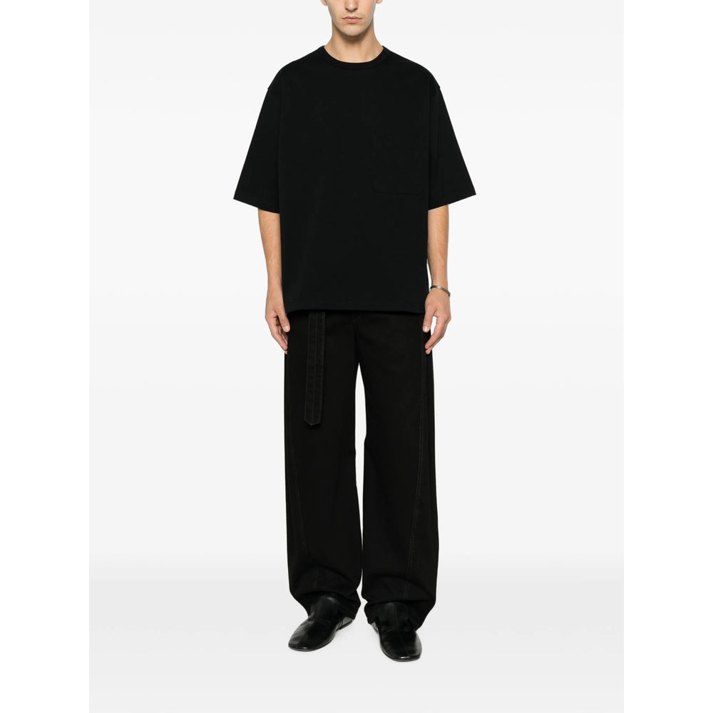 Lemaire Black T-Shirts & Vests - T-Shirts Men LEMAIRE