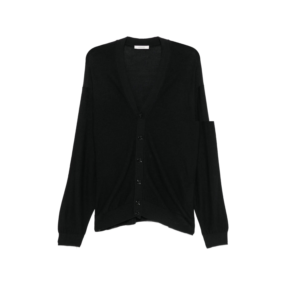 Lemaire Black Sweaters & Knitwear - Cardigans Men LEMAIRE