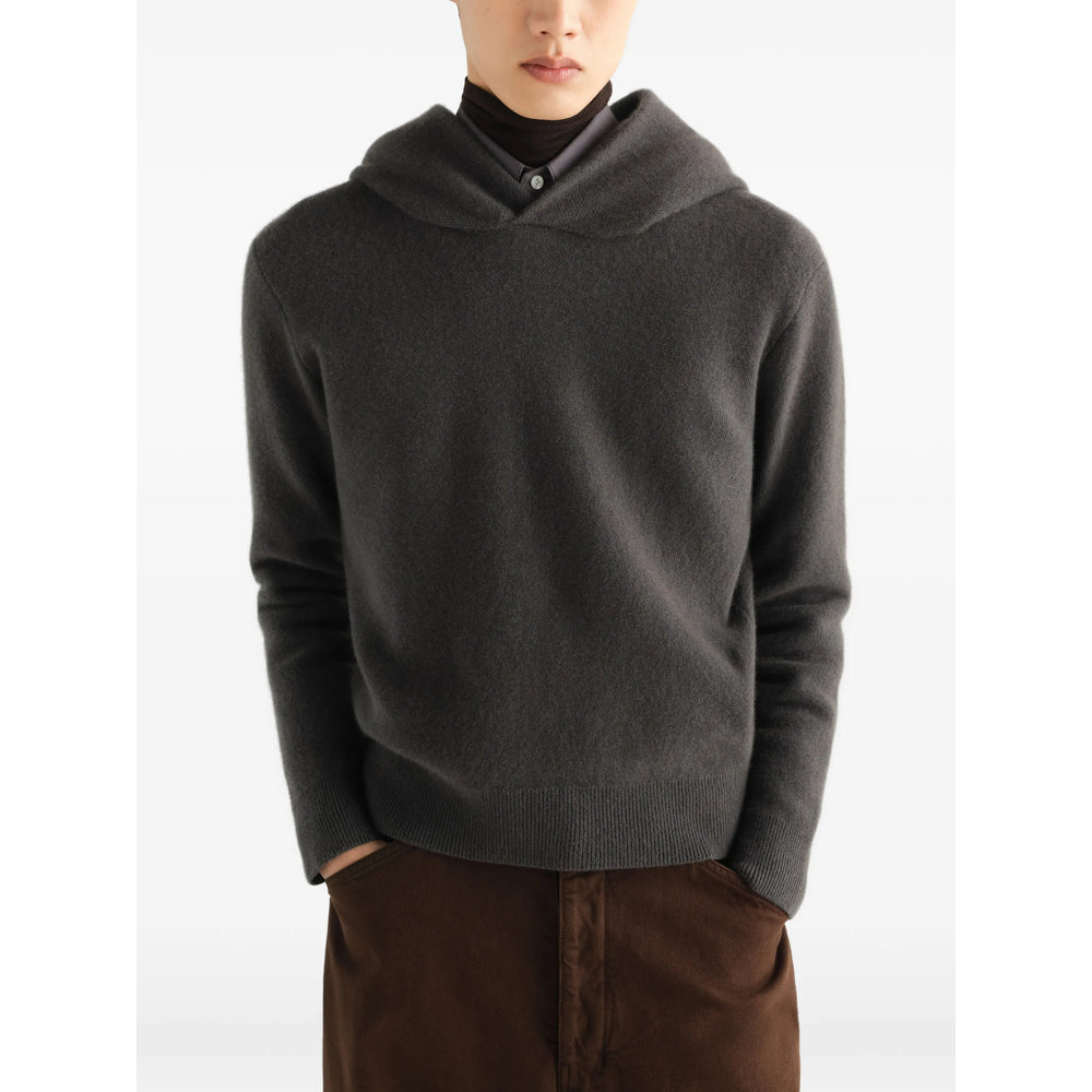 Lemaire Grey Sweaters & Knitwear - Hoodies Men LEMAIRE