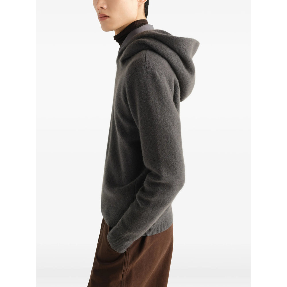 Lemaire Grey Sweaters & Knitwear - Hoodies Men LEMAIRE