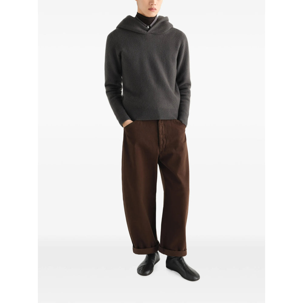Lemaire Grey Sweaters & Knitwear - Hoodies Men LEMAIRE