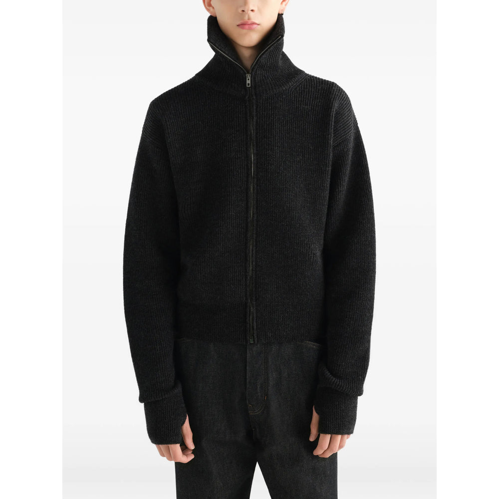 Lemaire Grey Sweaters & Knitwear - Cardigans Men LEMAIRE