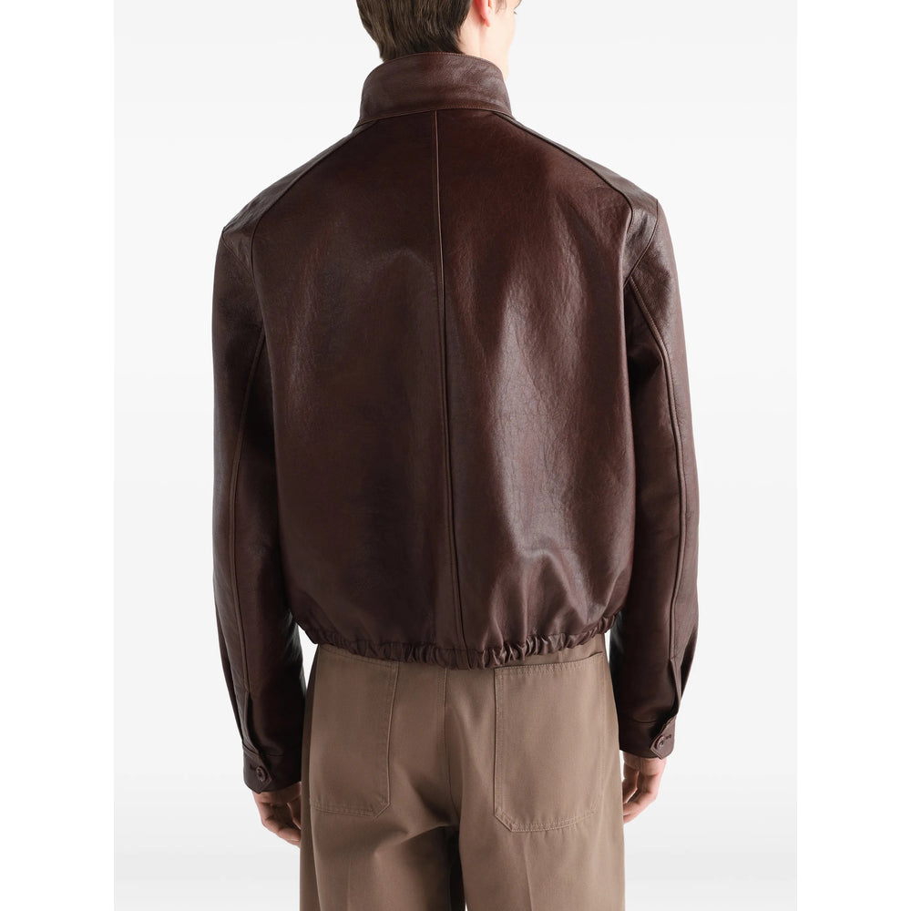 Lemaire Red Jackets - Leather Jackets Men LEMAIRE
