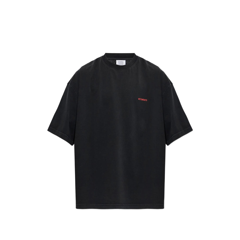 Vetements Black T-Shirts & Vests - T-Shirts Men VETEMENTS
