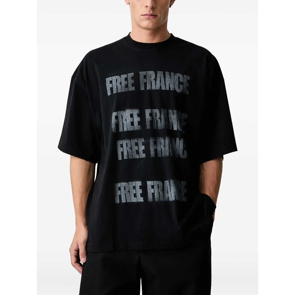 Vetements Black T-Shirts & Vests - T-Shirts Men VETEMENTS