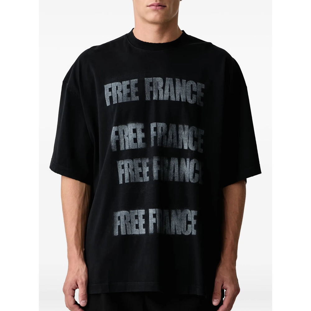 Vetements Black T-Shirts & Vests - T-Shirts Men VETEMENTS
