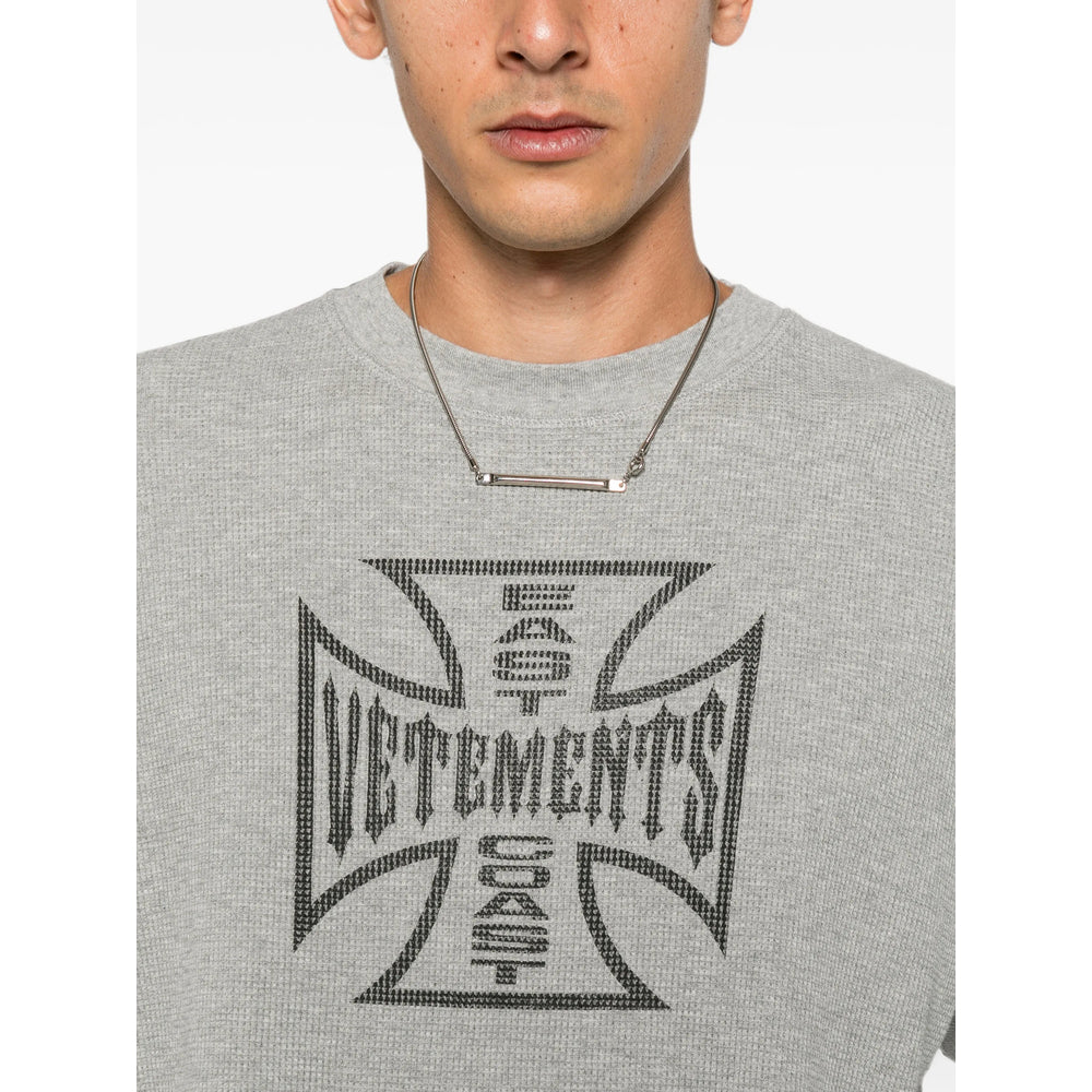 Vetements Grey T-Shirts & Vests - T-Shirts Men
