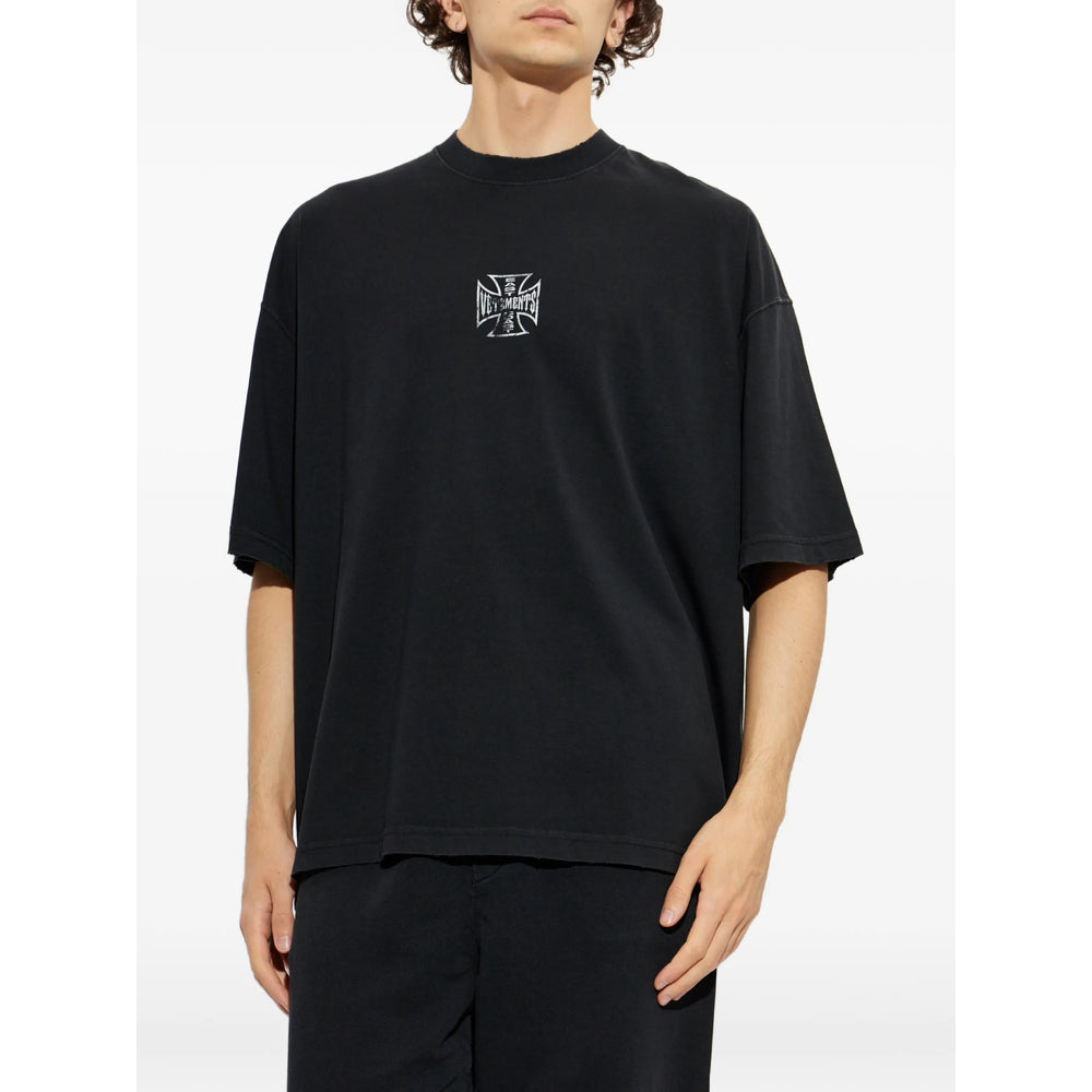 Vetements Black T-Shirts & Vests - T-Shirts Men VETEMENTS