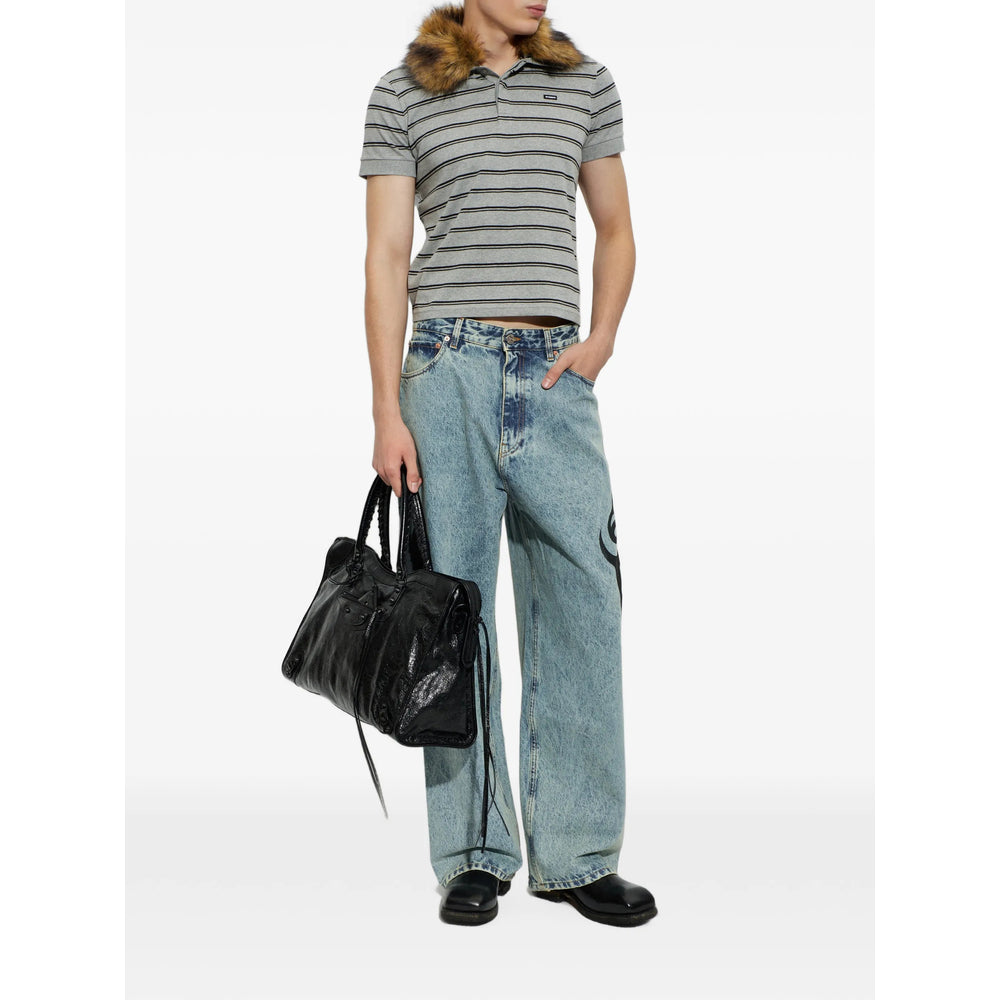 Vetements Blue Denim - Loose-Fit Jeans Men VETEMENTS