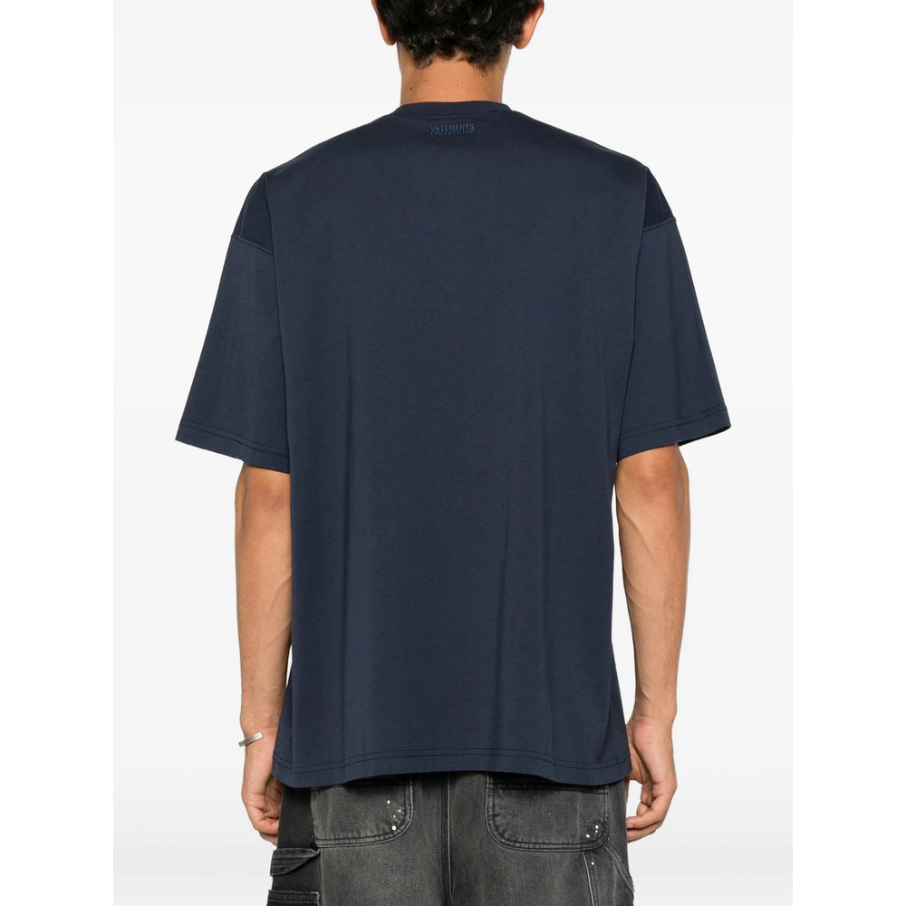 Vetements Blue T-Shirts & Vests Men