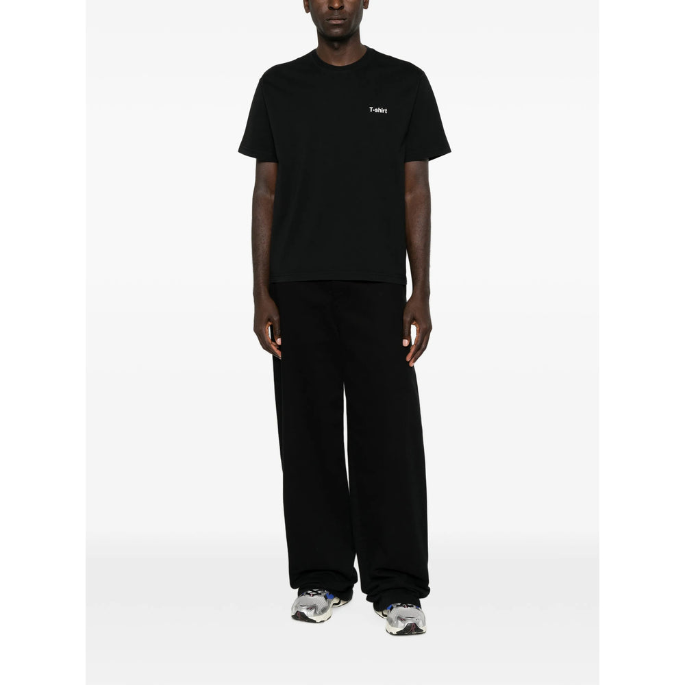Vetements Black T-Shirts & Vests Men VETEMENTS