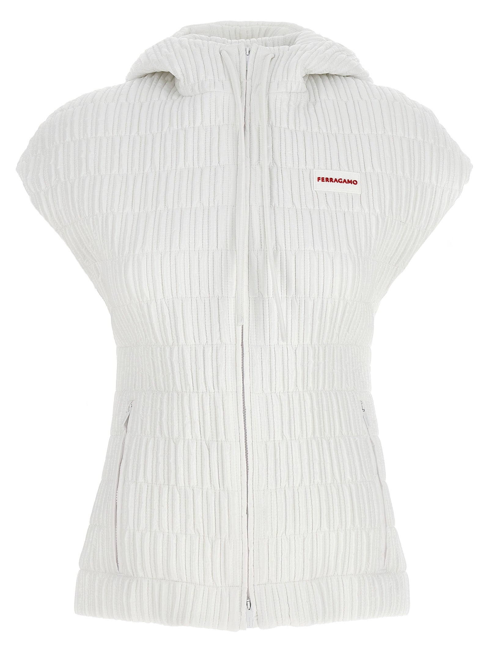 Ferragamo Women Hooded Vest FERRAGAMO
