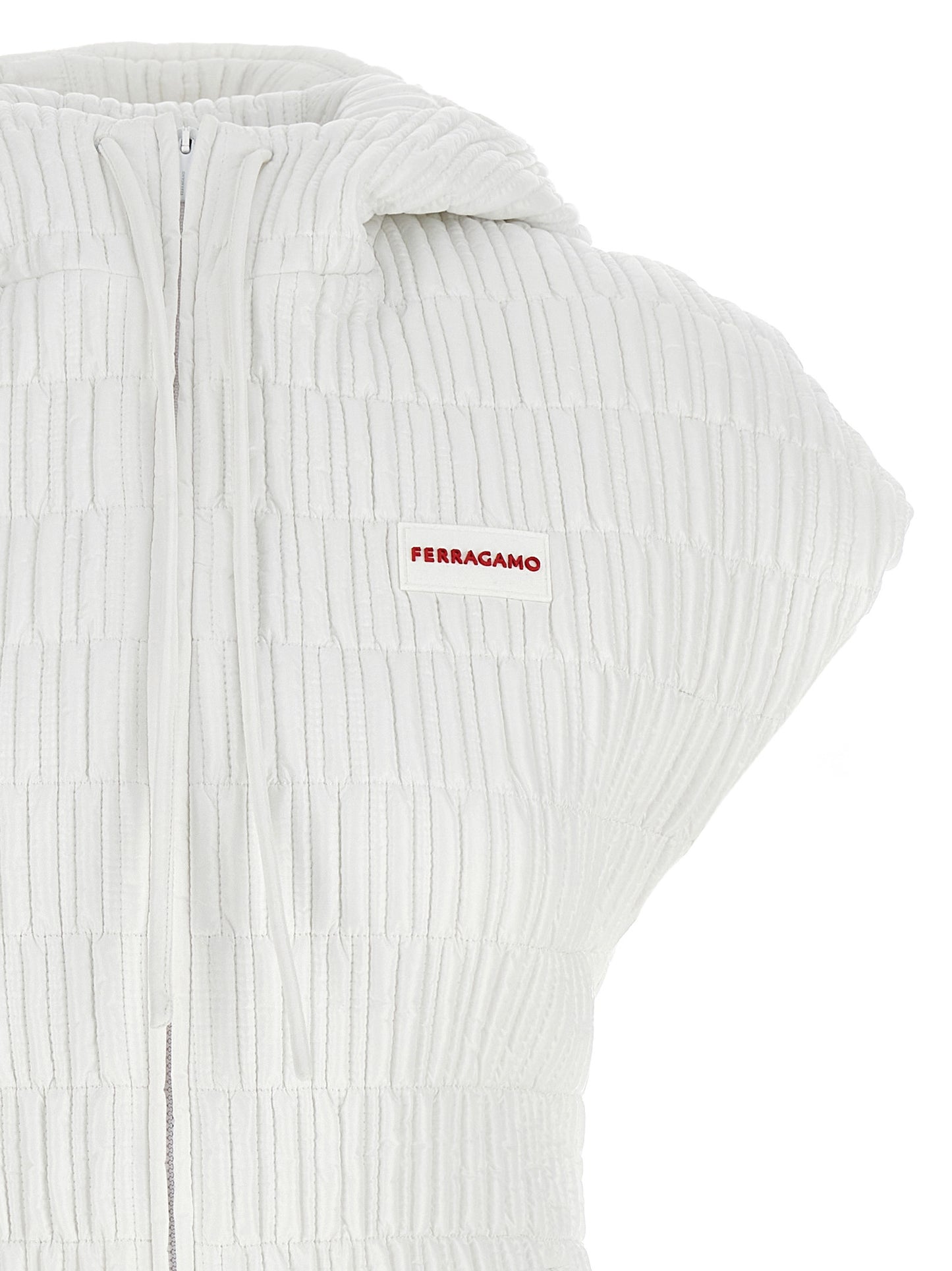Ferragamo Women Hooded Vest FERRAGAMO