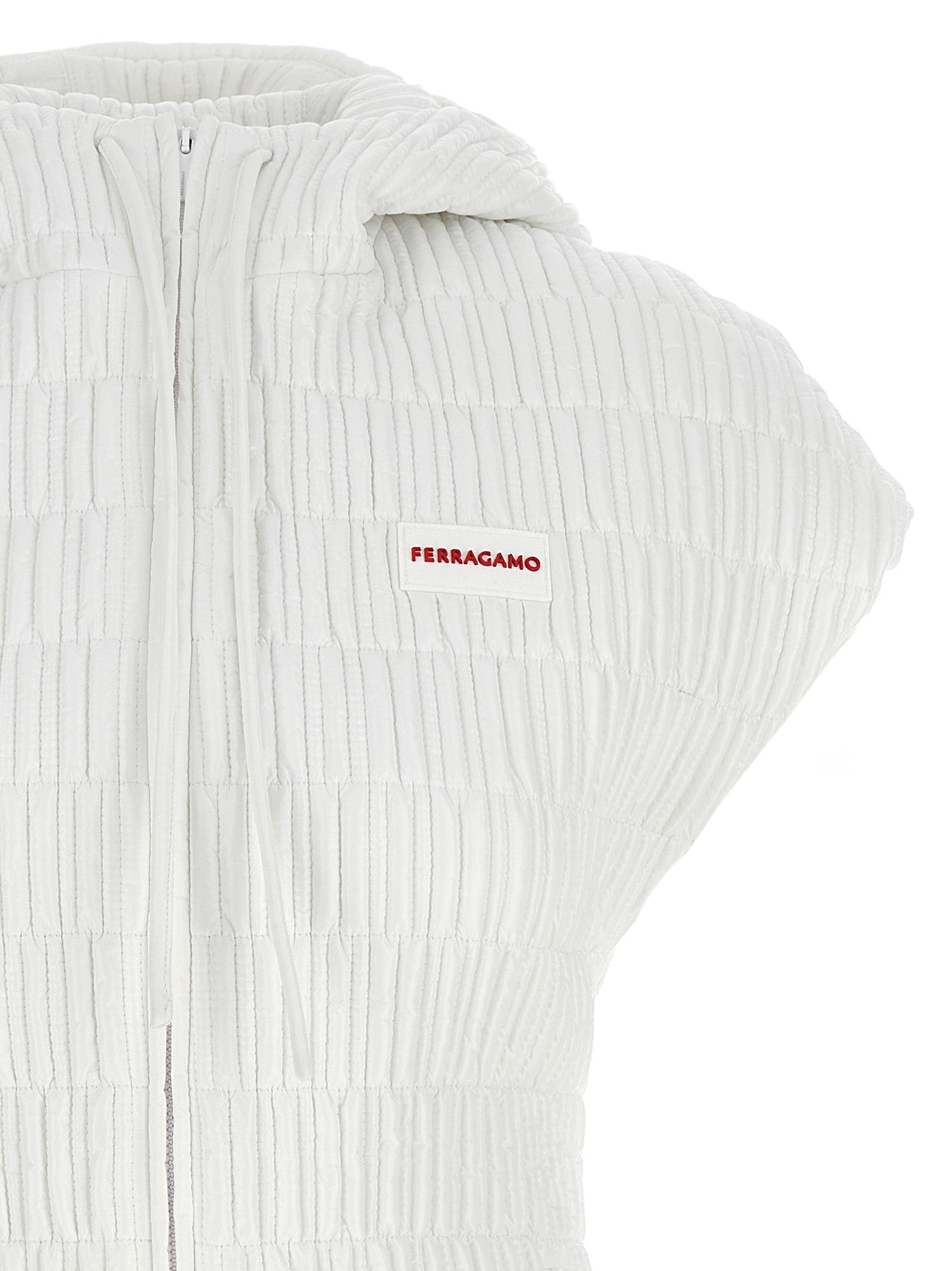 Ferragamo Women Hooded Vest FERRAGAMO