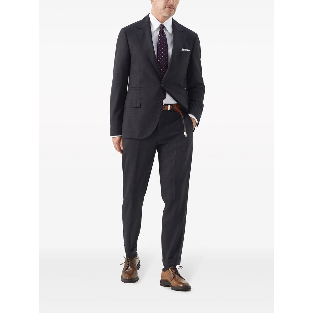 Brunello Cucinelli Grey Jackets - Blazers Men BRUNELLO CUCINELLI