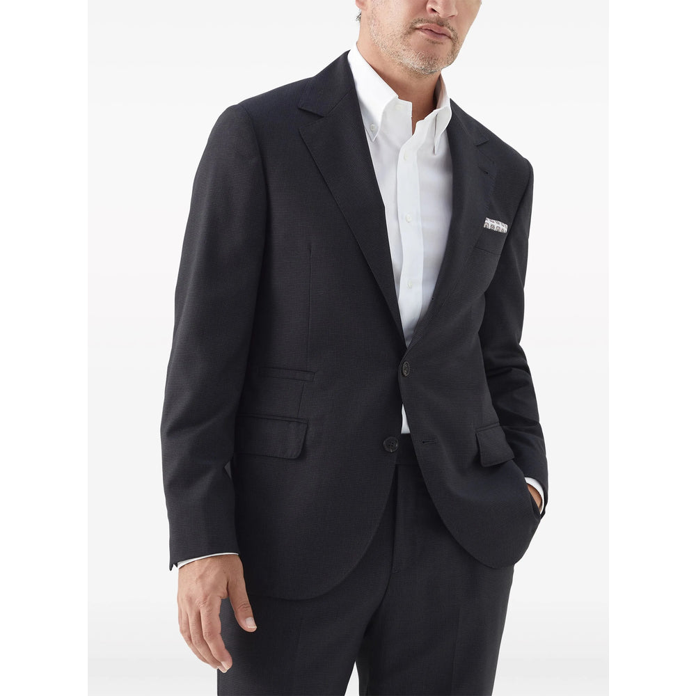 Brunello Cucinelli Grey Jackets - Blazers Men BRUNELLO CUCINELLI
