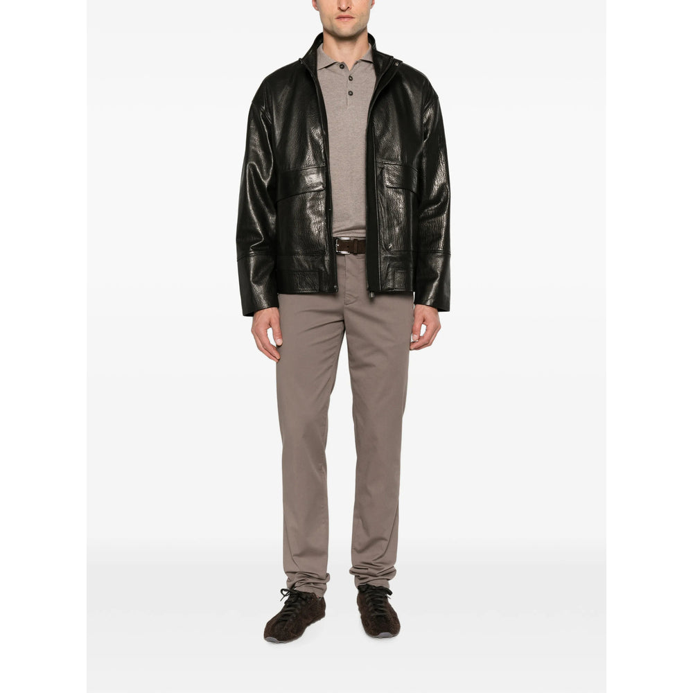 Brunello Cucinelli Grey Trousers - Chinos Men BRUNELLO CUCINELLI