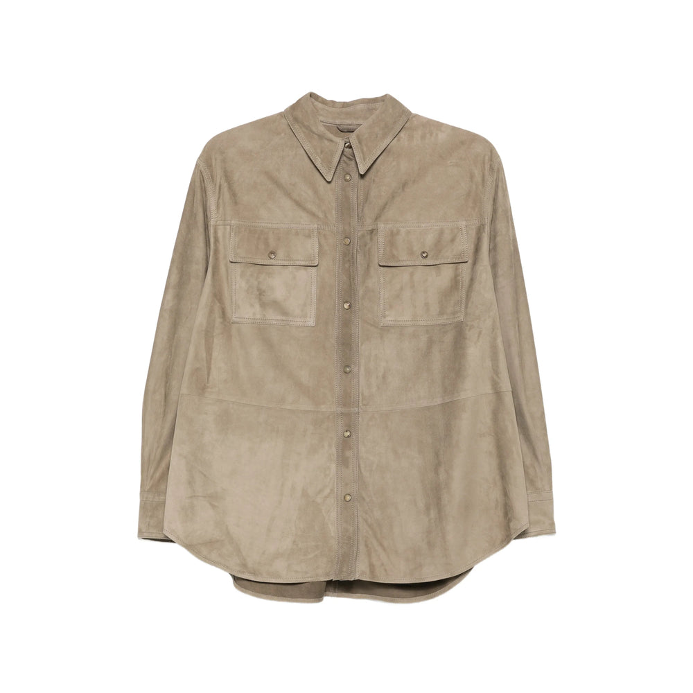 Brunello Cucinelli Neutrals Tops - Shirts Women BRUNELLO CUCINELLI