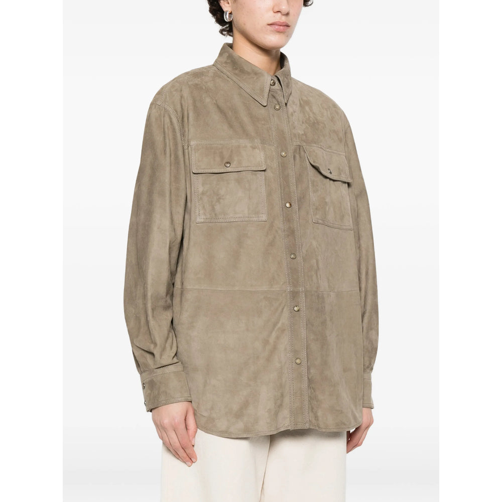 Brunello Cucinelli Neutrals Tops - Shirts Women BRUNELLO CUCINELLI