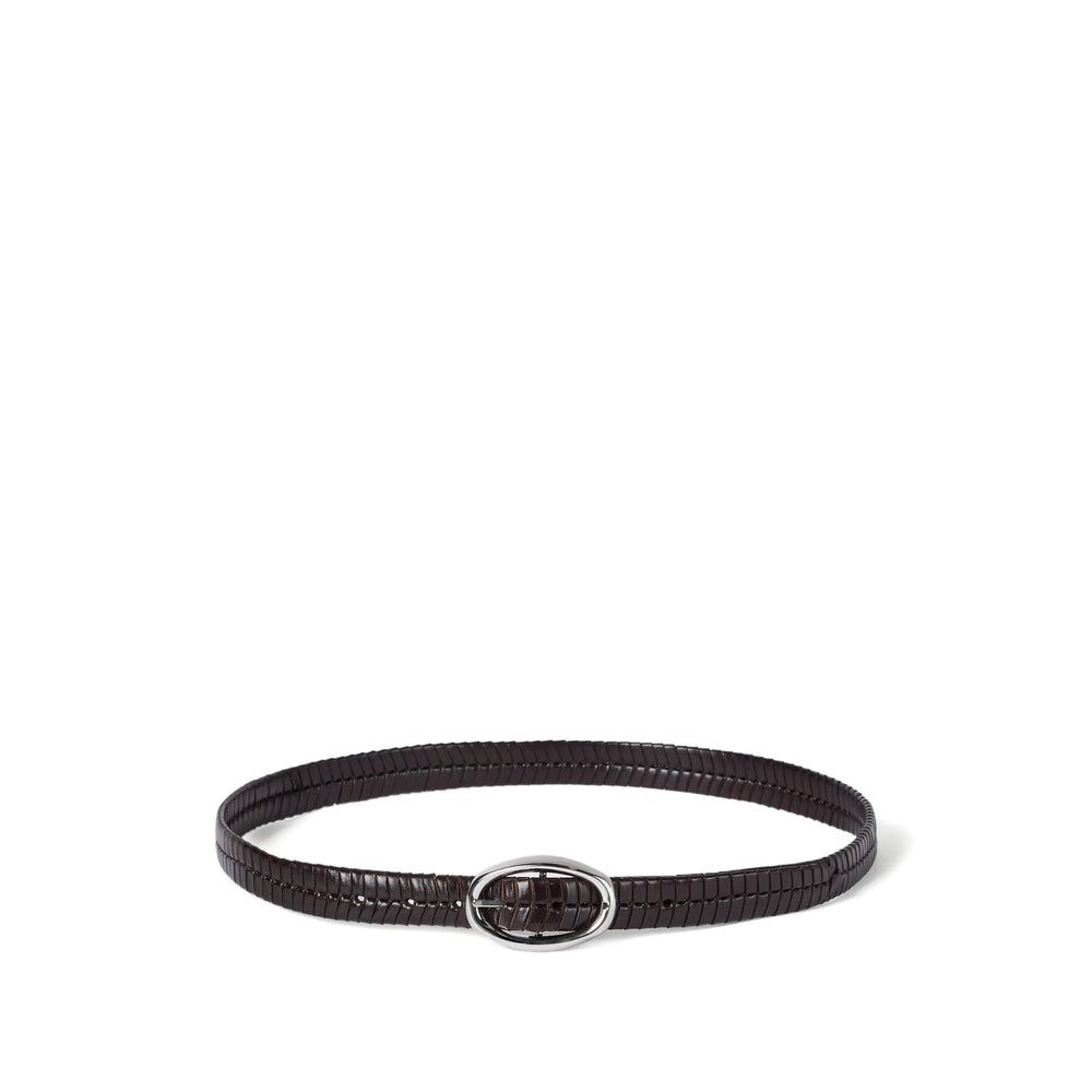 Brunello Cucinelli Brown Belts Men BRUNELLO CUCINELLI
