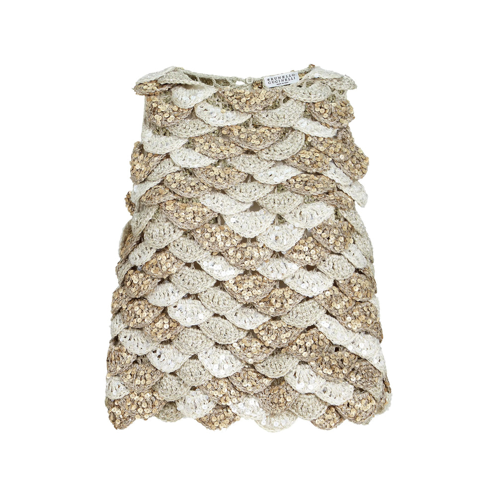 Brunello Cucinelli Neutrals Tops - Vests & Tank Tops Women BRUNELLO CUCINELLI